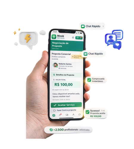 Aplicativo Moob Serviços